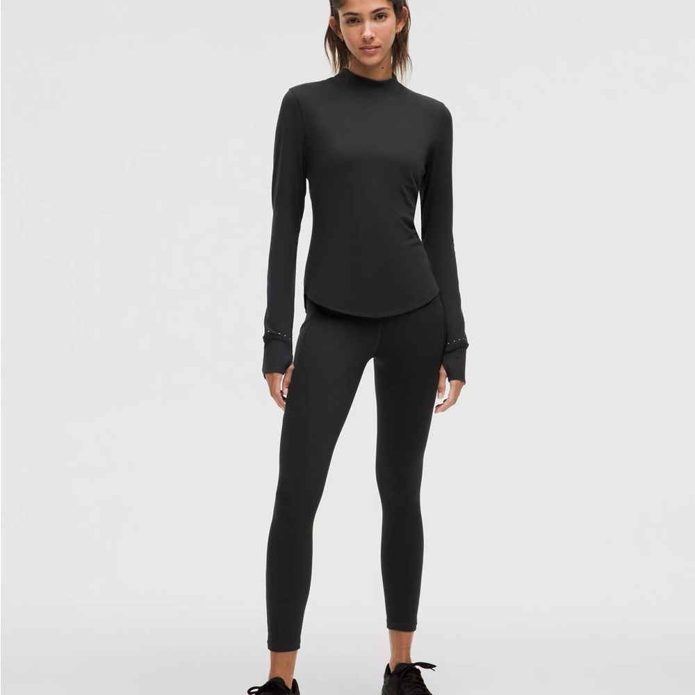 Lululemon Rulu running long sleeve mock neck - Picture 2 of 6